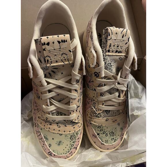 NEW ADIDAS ORIGINALS Forum 84 Low CL Pastel Paisley Women's US 6.5 - Picture 10 of 10